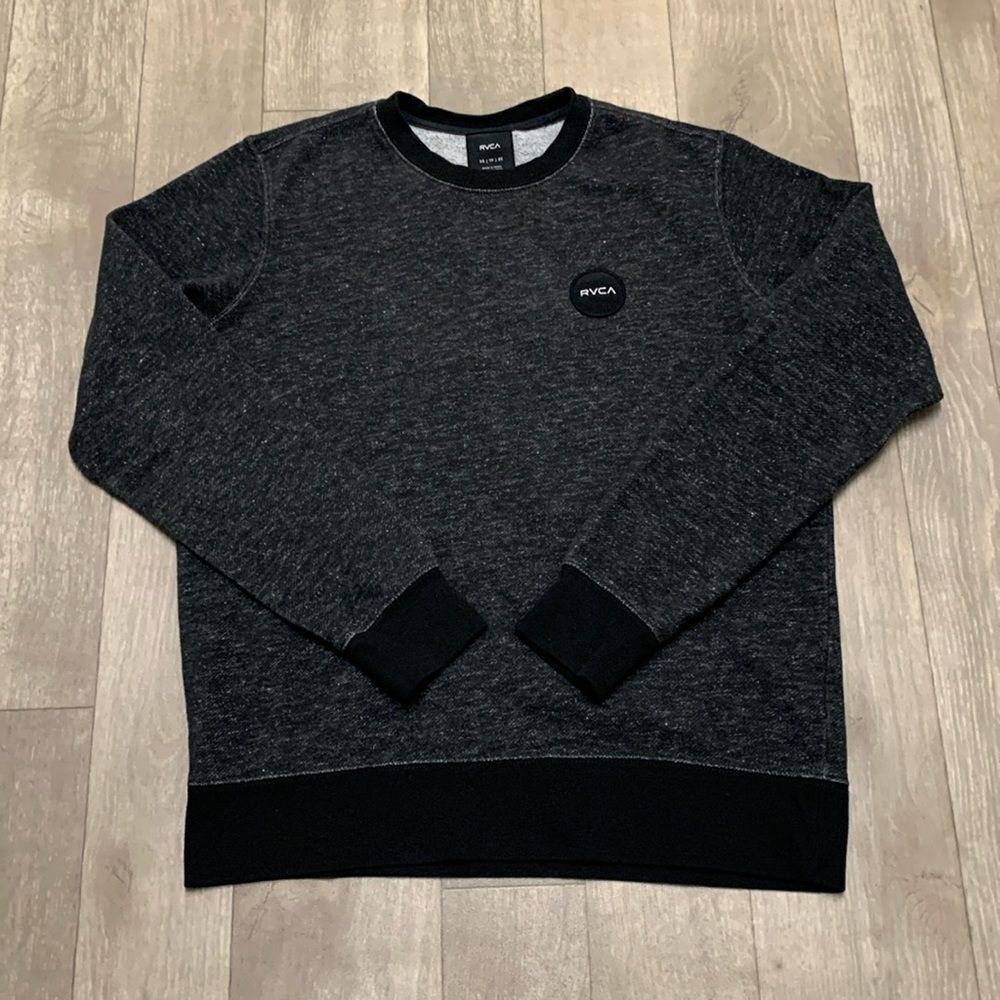 Mens RVCA Crewneck‎ Pullover Sweatshirt